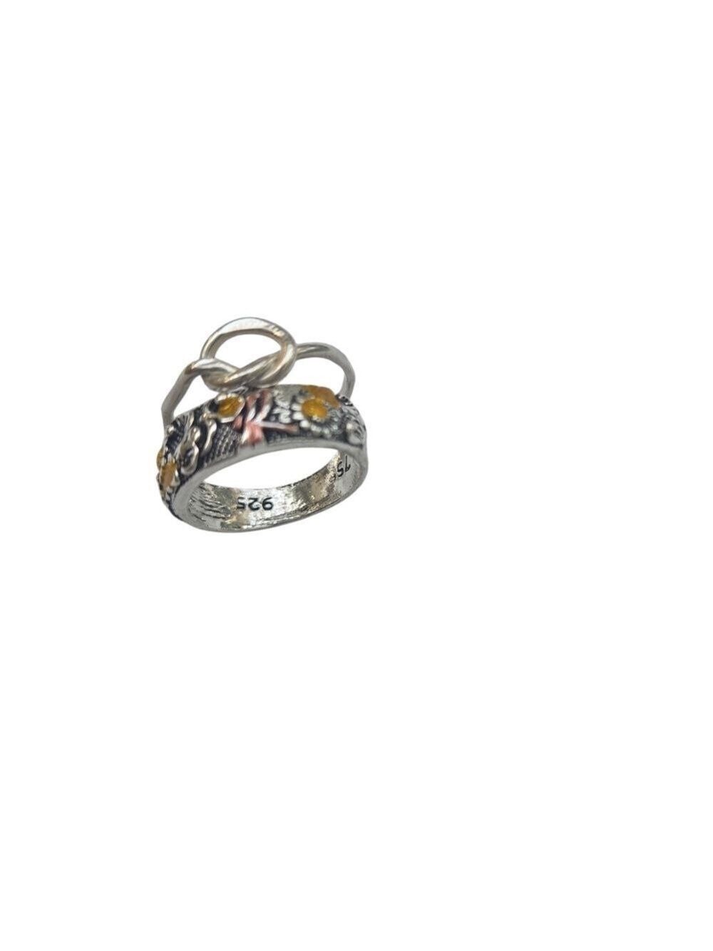 Real Silver Rings Size 5 - Picture 3 of 9